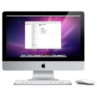 Apple iMac 21.5 pouces - Intel Core i5 2.5 GHz 4 Go 500 Go Graveur DVD LED 21.5" AMD Radeon HD 6750M Mac OS X Snow Leopard