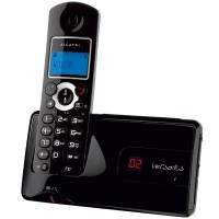 Alcatel Versatis C350 Noir Voice - Téléphone DECT sans fil avec répondeur (version française)