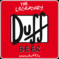 Autocollant Duff